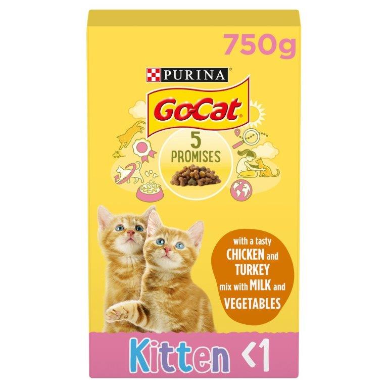 Go-Cat Kitten Chicken & Mlk & Vegetable 750kg