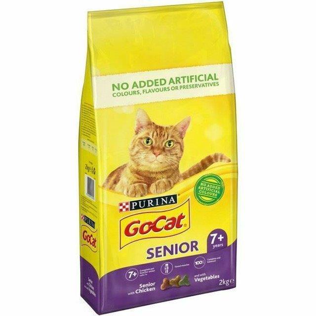 Go-Cat Senior Chicken & Vegetable 2kg