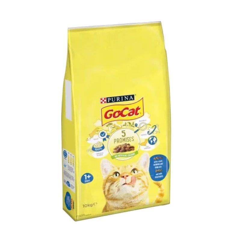 Go-Cat Tuna & Herring & Vegetable 10kg