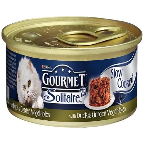 DUNIYA | Gourmet Solitaire & Duck & Garden Vegetables Sauce Adult (12 x 85g) Thumbnail