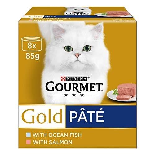 Gourmet Gold Senior Mousse Salmon (8 x 85g)