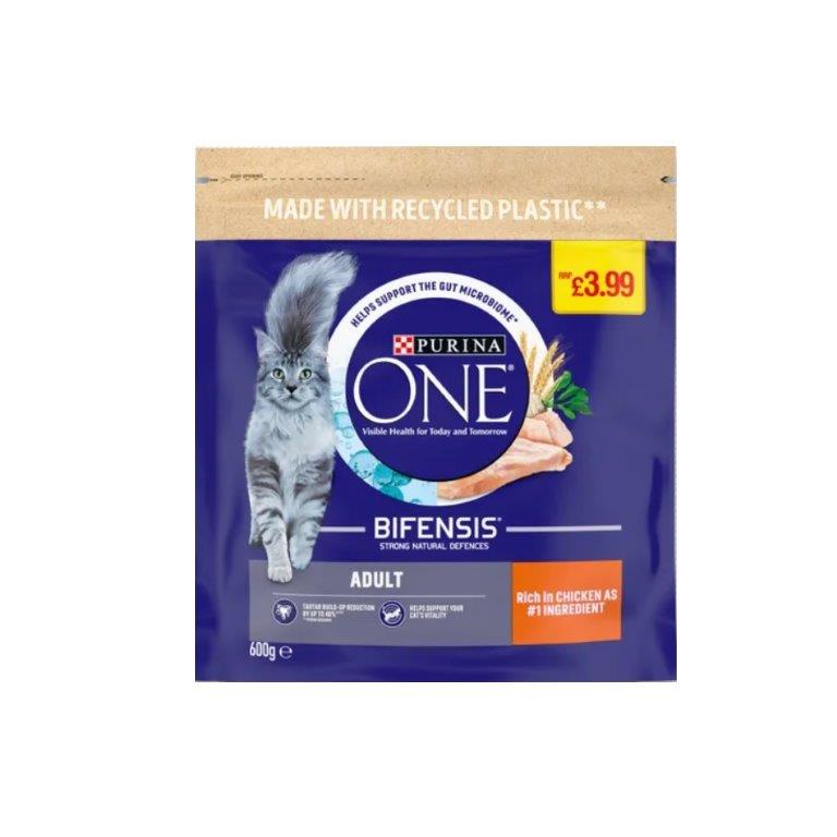 Purina ONE Adult Chicken & Whole Grain PM £3.99 600g