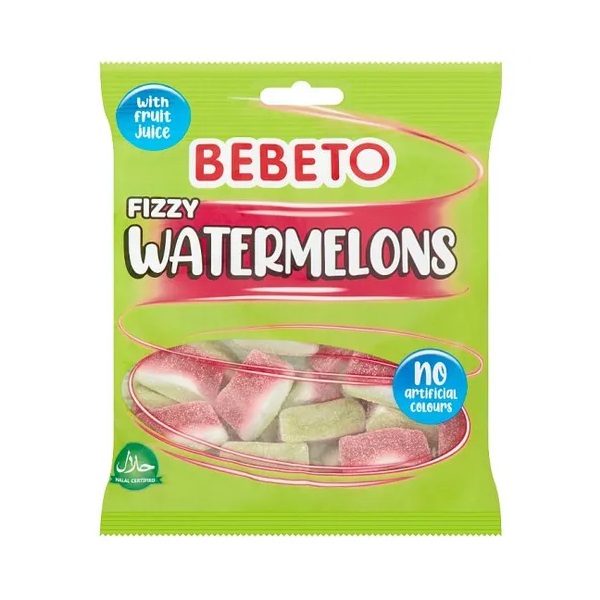 Bebeto Fizzy Watermelon 150g