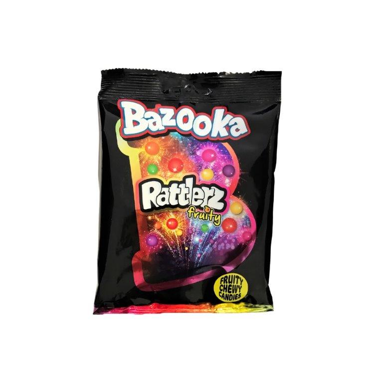 Bazooka Rattlerz Fruity Chewy 120g