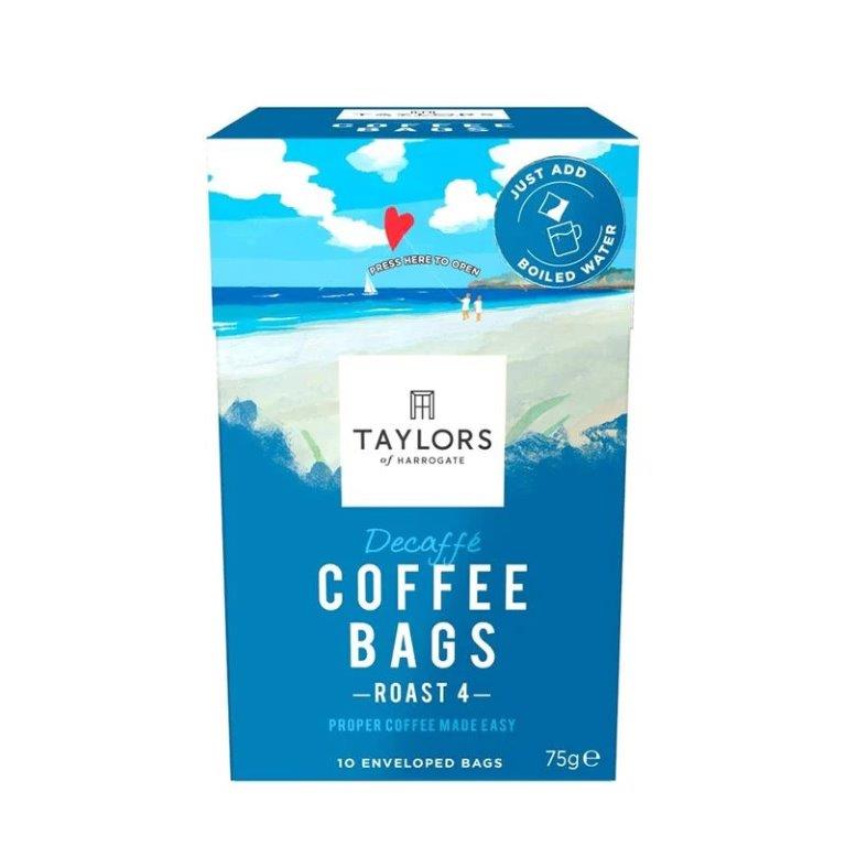 Taylors Decaffe Coffee Bags 75g (HS)