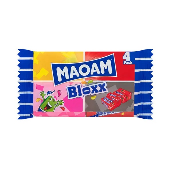 Haribo Maoam Bloxx 4pk Square 88g