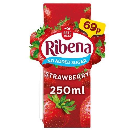 Ribena Strawberry PM 75p 250ml