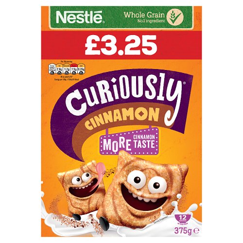 DUNIYA | Nestle Curiously Cinnamon 375g PM £3.25 Thumbnail