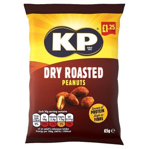 DUNIYA | KP Dry Roasted  Peanuts PM £1.25 65g Thumbnail