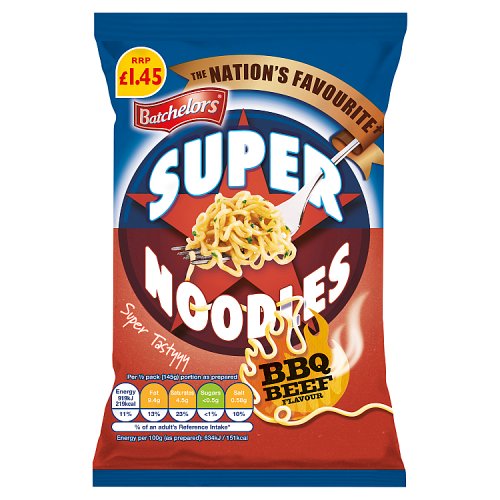 DUNIYA | Batchelors Super Noodles BBQ PM £1.45 90g Thumbnail