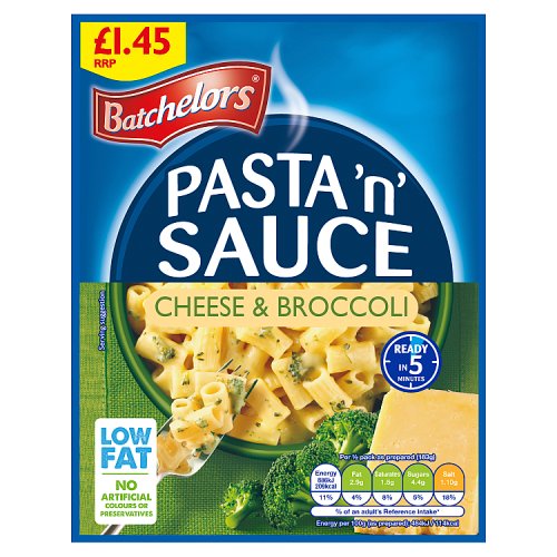 DUNIYA | Batchelors Pasta N Sauce Cheese & Broccoli PM £1.45 99g Thumbnail