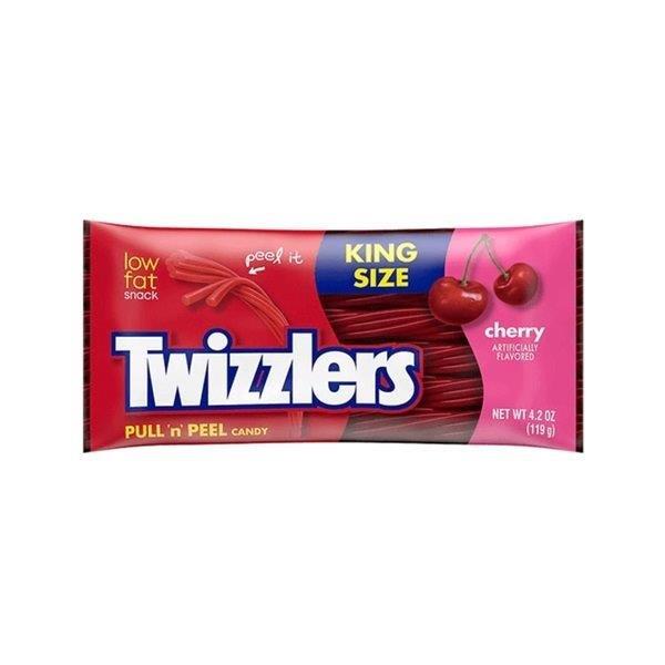 Twizzlers Cherry Pull n Peel King Size Bar 119g