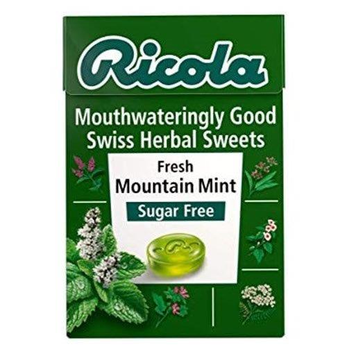 DUNIYA | Ricola Mountain Mint Sugar Free Swiss Herbal Sweets Box 45g Thumbnail