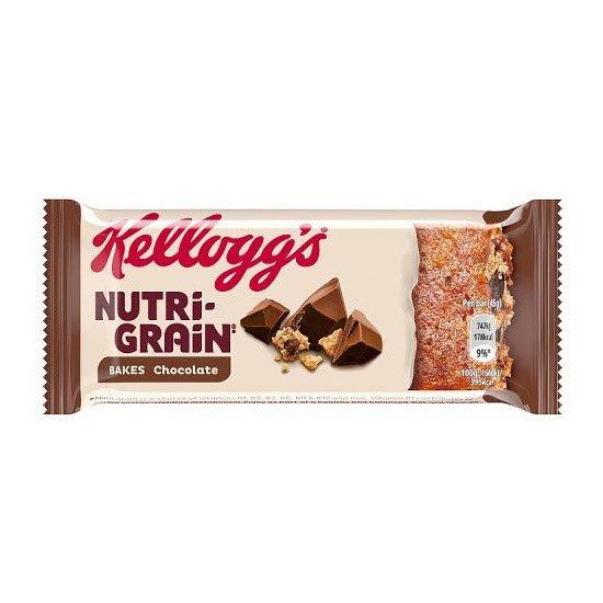 Kelloggs Nutri Grain Bakes Chocolate Bar 45g