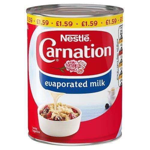 Nestle Carnation Evaporated Milk PM £1.59 410g