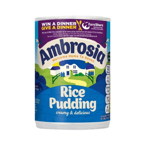 Ambrosia Rice Pudding 400g