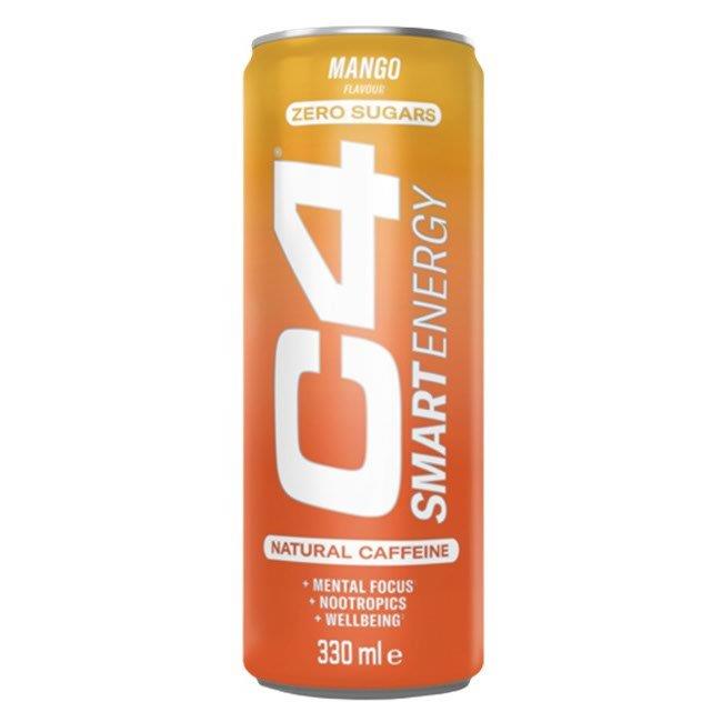 C4 Smart Energy Carbonated Mango 330ml