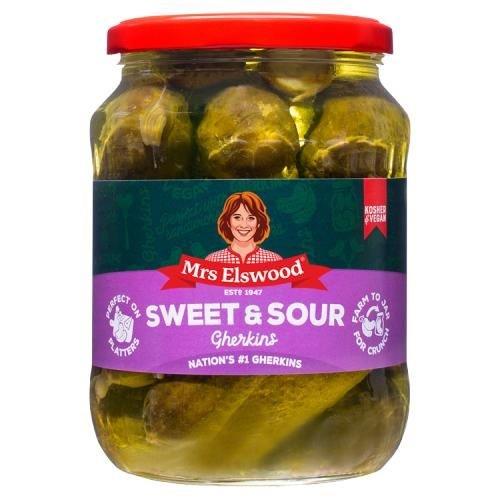 Mrs Elswood Sweet n Sour Cucumbers 670g