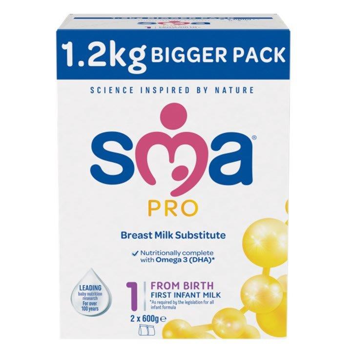 SMA PRO First Infant Milk From Birth 1.2kg