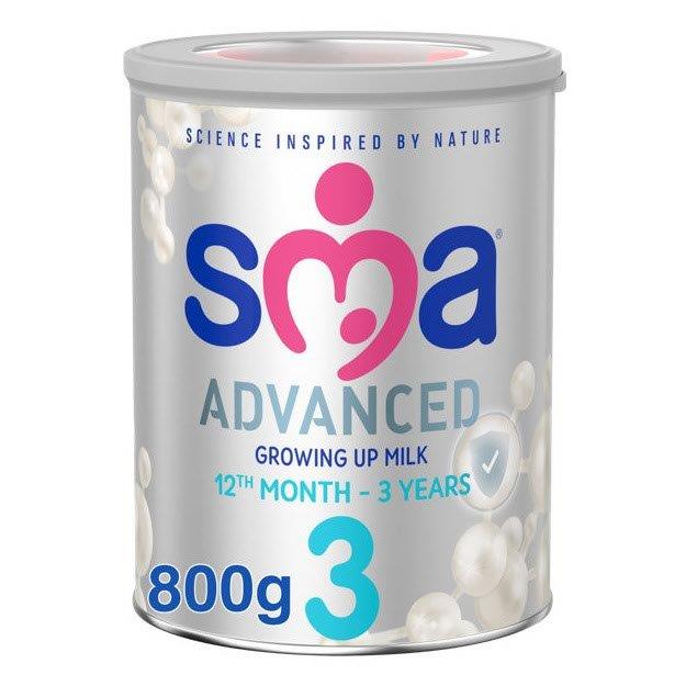 SMA Advanced Toddler Milk 1-3Year (6 x 800g)