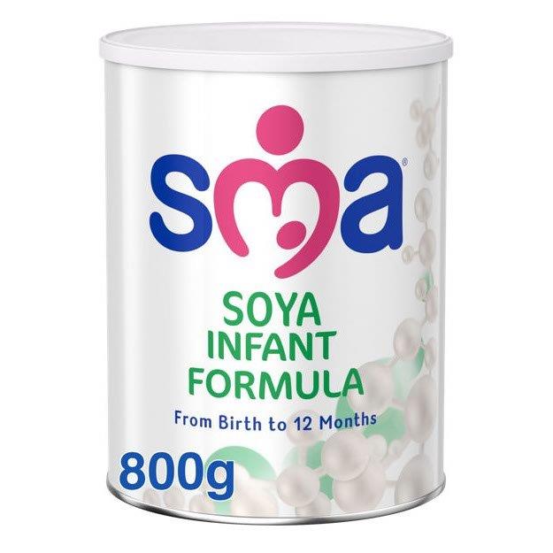 SMA Wysoy Infant Formula From Birth (6 x 800g)