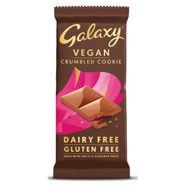 Galaxy Crumbled Cookie Vegan Dairy Free 100g