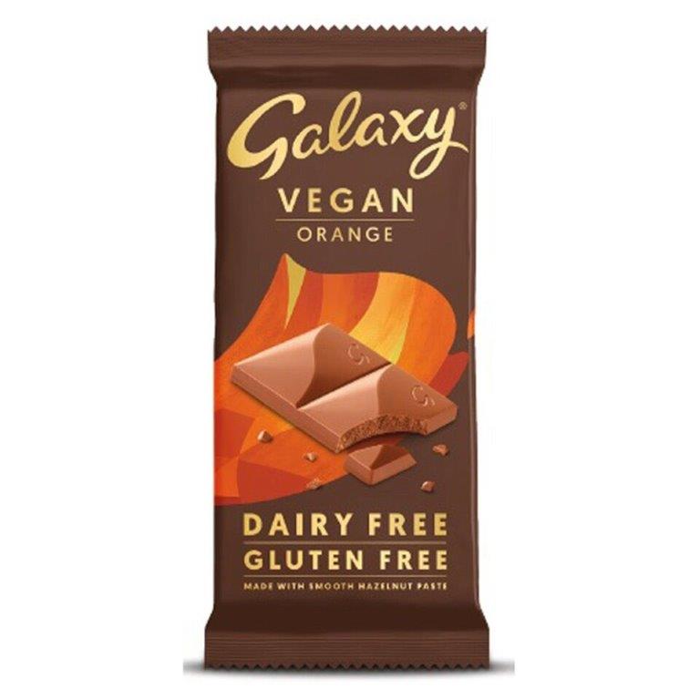 Galaxy Orange Vegan Dairy Free 100g