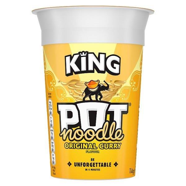 DUNIYA | King Pot Noodle Original Curry 114g Thumbnail