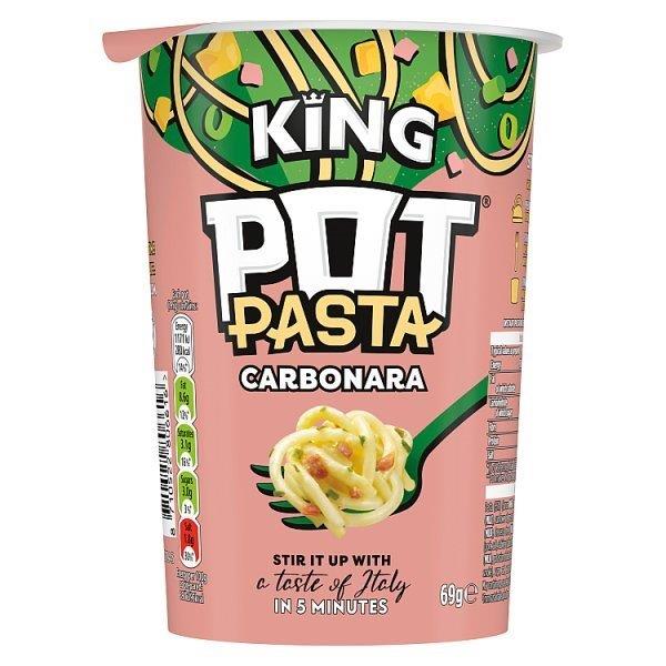 King Pot Pasta Carbonara 69g (HS)