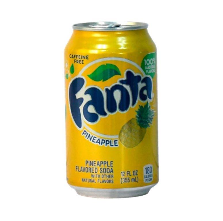 American Fanta Pineapple 355ml