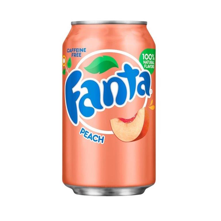 American Fanta Peach 355ml