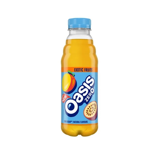 Oasis Exotic Fruits Zero 500ml