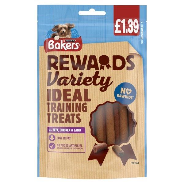 Bakers Dog Treats Rewards Variety PM £1.39 100g