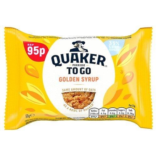 Quaker PTG Squares Golden Syrup PM 95p 55g