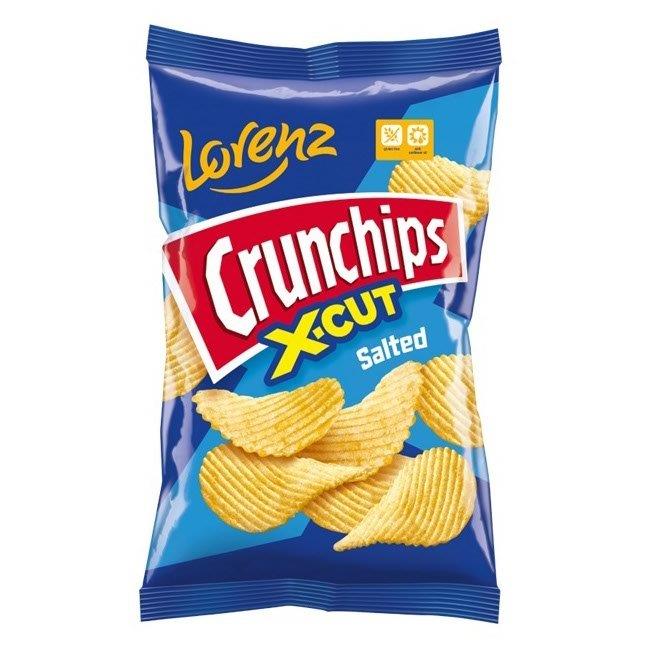 Lorenz Crunchips X-Cut Salted 130g (HS)