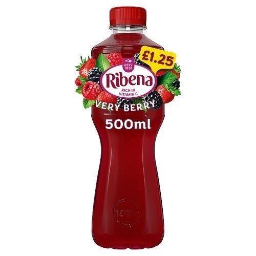 Ribena Very Berry PM £1.25 500ml