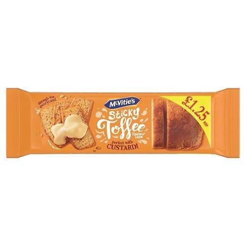 McVities Sticky Toffee Extra Large Cake PM £1.25 200g