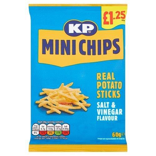 DUNIYA | KP Mini Chips Salt & Vinegar PM £1.25 60g Thumbnail