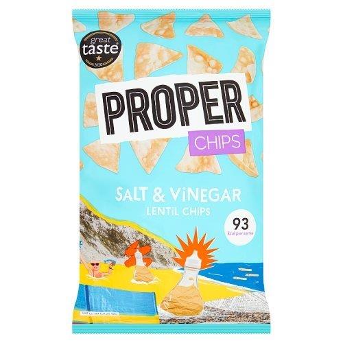 Proper Salt & Vinegar Lentil Chips 85g