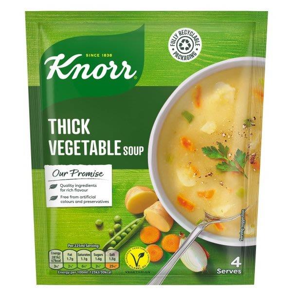 Knorr Thick Vegetable Dry Packet Soup 75g