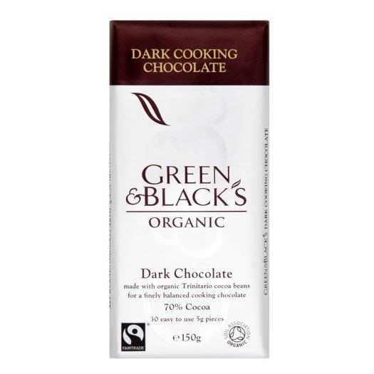 Green & Blacks Organic Cooking Dark Chocolate Bar 150g