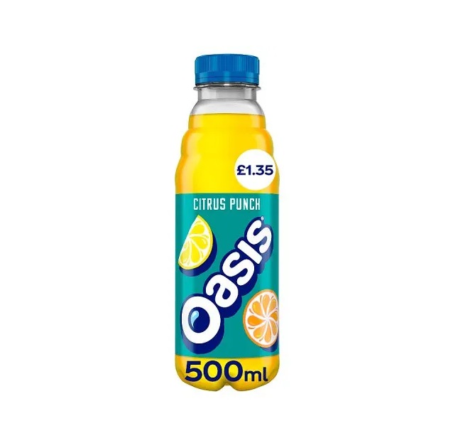 Oasis Citrus Punch PM £1.35 500ml