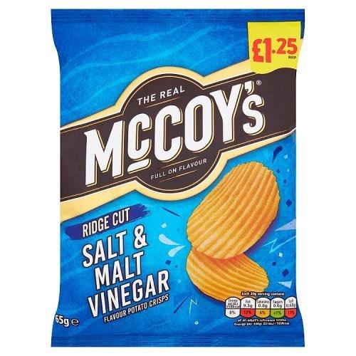 McCoys Salt & Malt Vinegar PM £1.25 65g