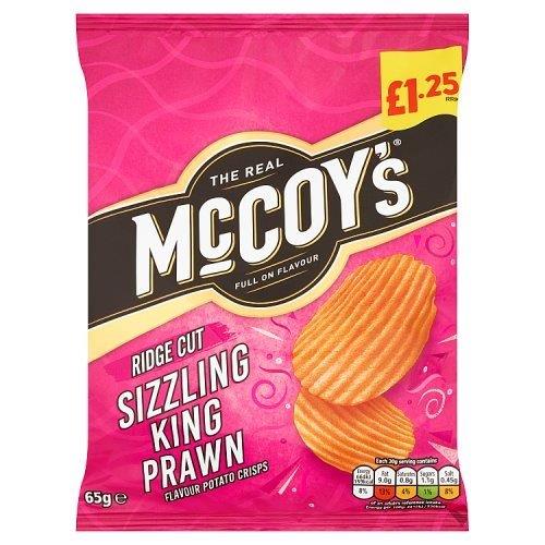 DUNIYA | McCoys Sizzling King Prawn PM £1.25 65g Thumbnail