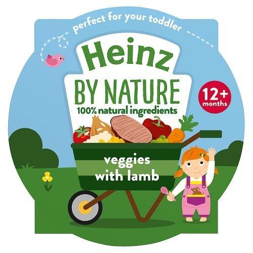 Heinz By Nature Veggies with Lamb 1+ Yr 200g 