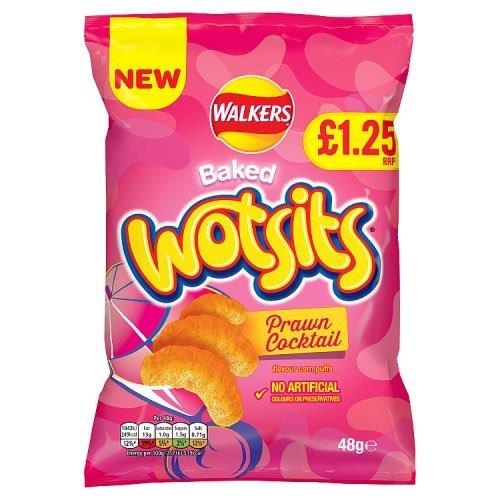 Walkers Wotsits Prawn Cocktail PM £1.25 48g