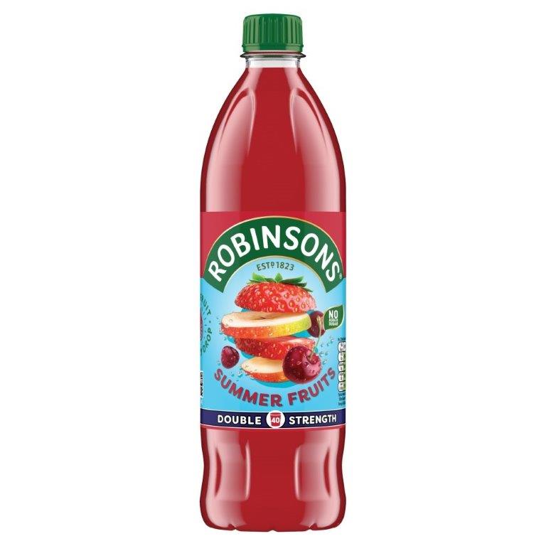 Robinsons Double Strength NAS Summer Fruit Squash PET 1Ltr