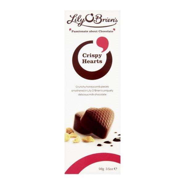 Lily O Briens Crispy Hearts Pouch 98g