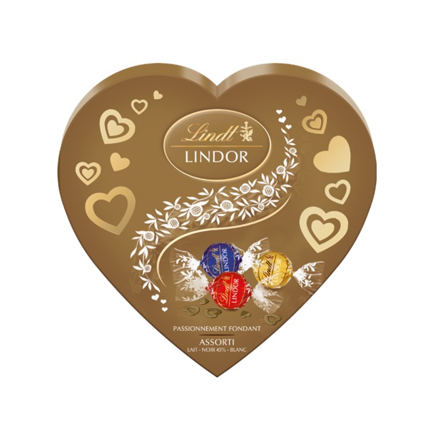 Lindt Lindor Heart Assorted 200g