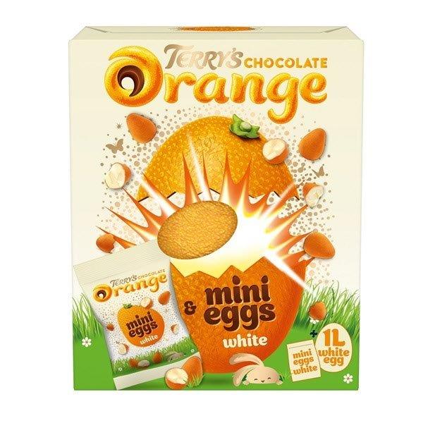 Terrys White Chocolate Easter Egg & Minis 200g